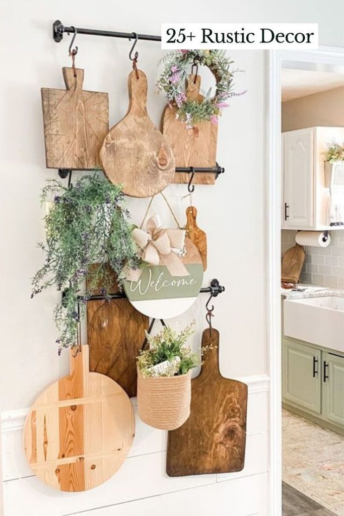 27 Cozy Rustic Kitchen Wall Decor Ideas in Wall Art For Rustic Kitchen