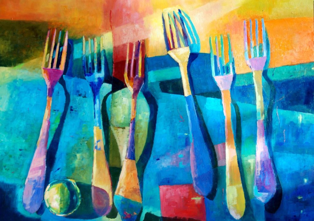 Funny Kitchen Art Trendy Kitchen Poster Dining Room Decor Abstract pertaining to Abstract Prints For Kitchen